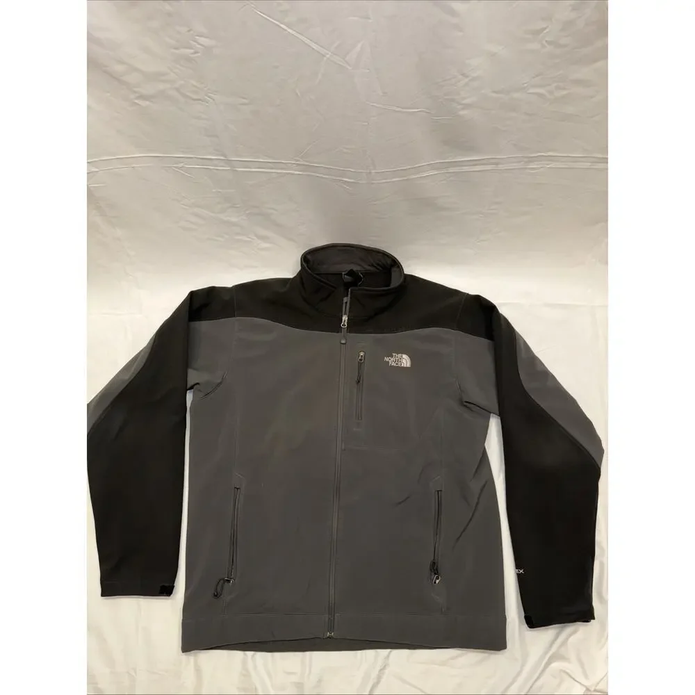 Men’s‎ North Face Soft Shell Jacket Black/Gray Size: XL